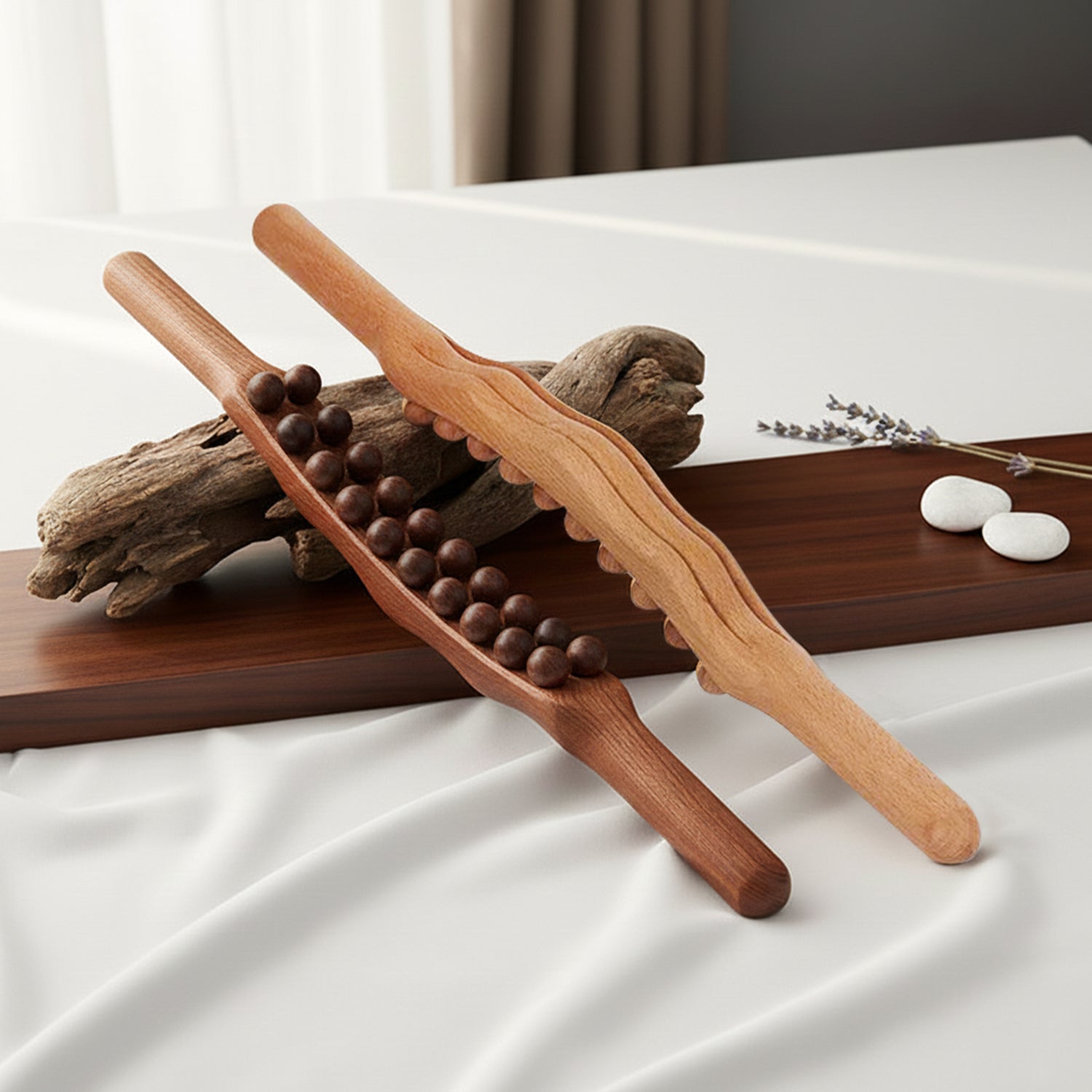 Veltura - Gua Sha Houten Therapie Staaf