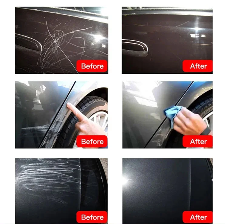 Spray voor het herstellen van autokrassen - geschikt voor alle kleuren autolak