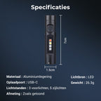 Multifunctionele Mini Zaklamp van Aluminiumlegering