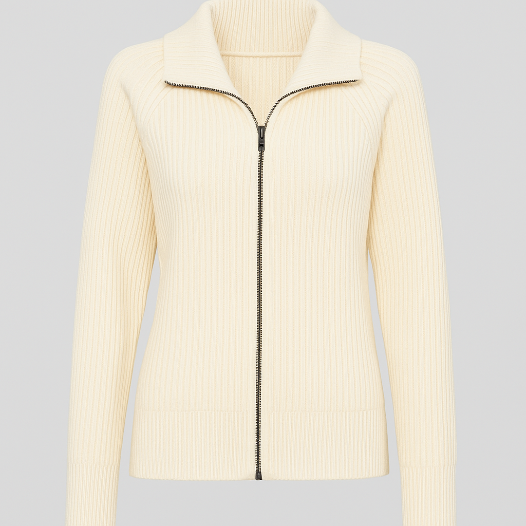 Sophie | Dames Wollen Cardigan Vest | Tijdloos