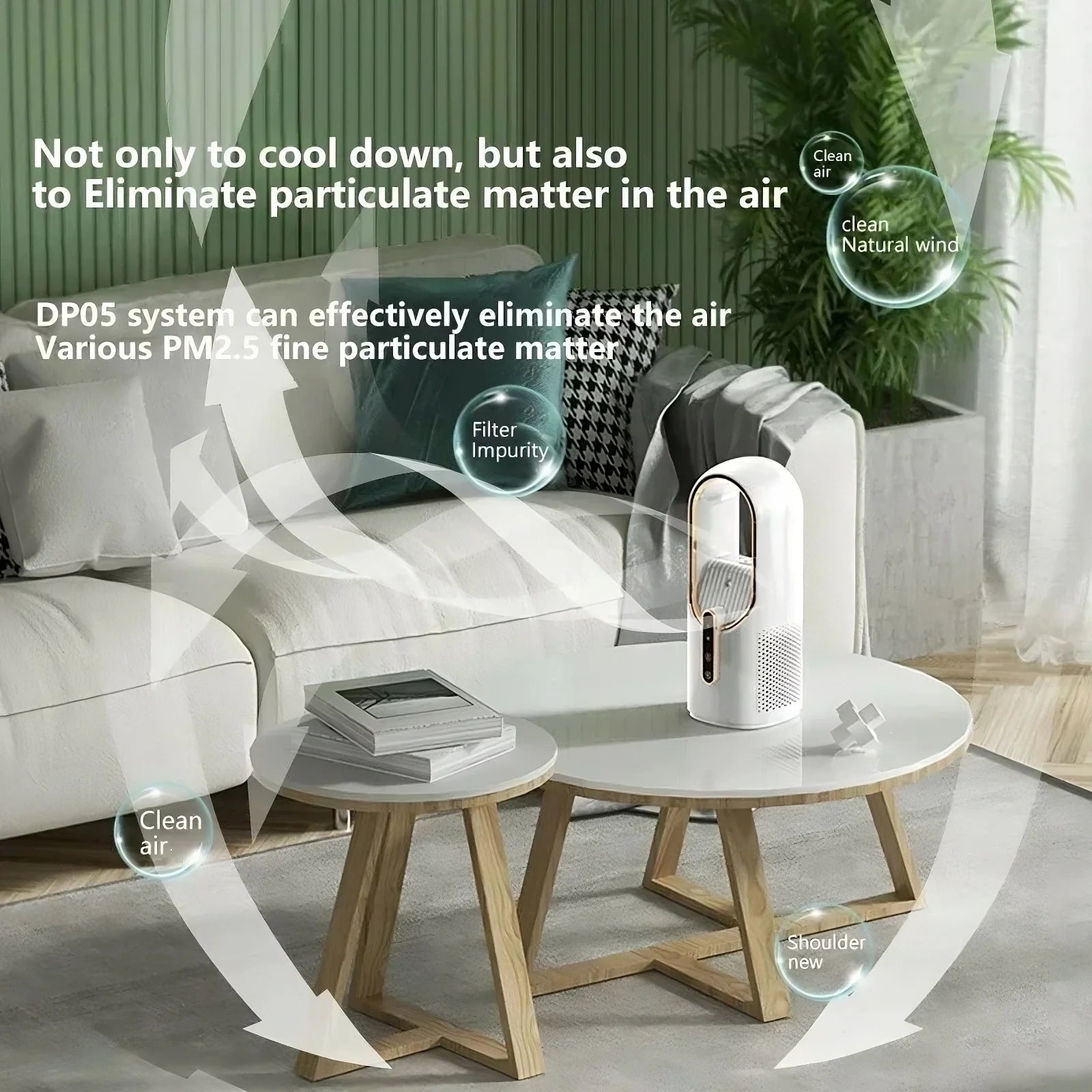 ArcticAir™ Mini Airco met USB en Verneveling
