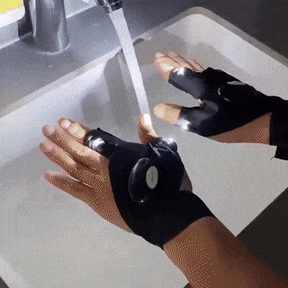 Lightwork™ Pro LED Handschoen - De zaklamp die je niet laat vallen
