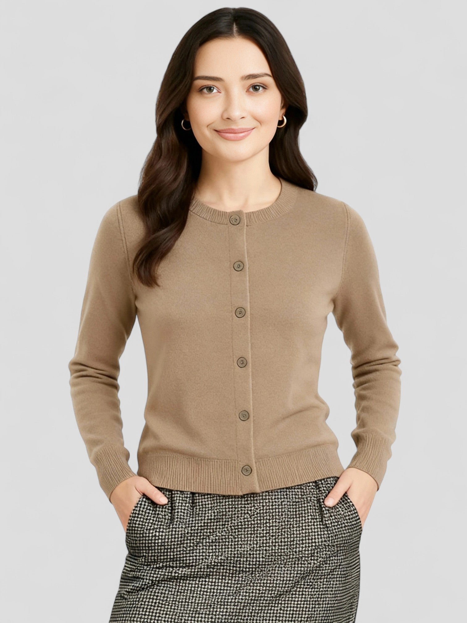 Milana | Dames Merino Cardigan | Zacht