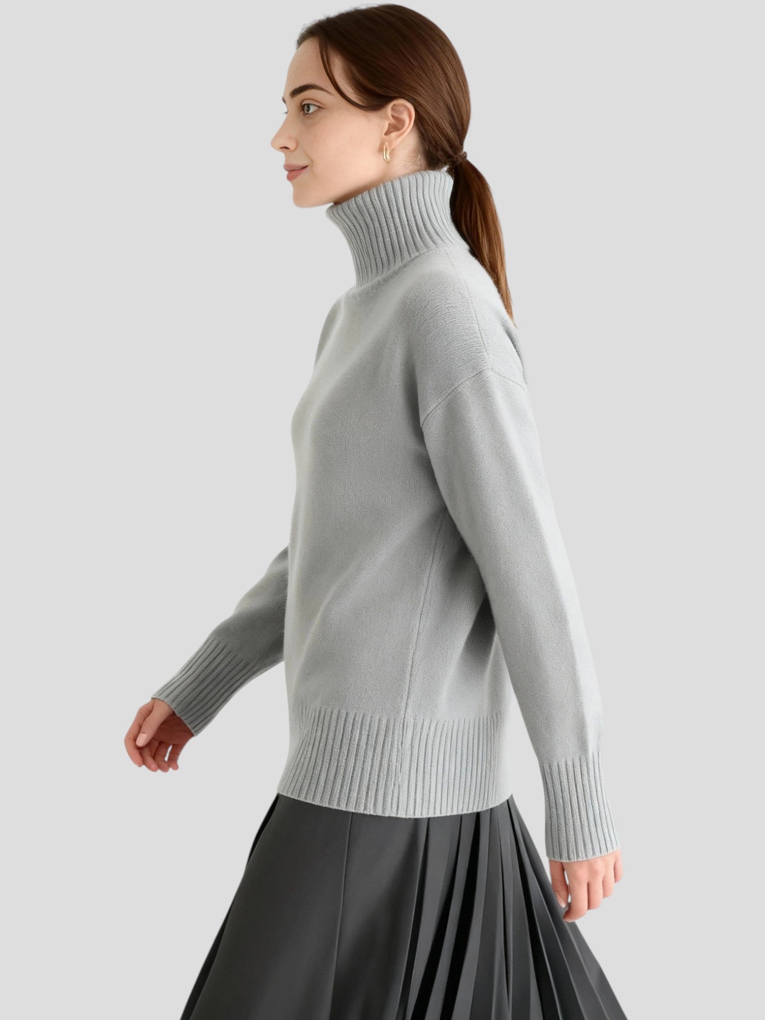 Aurora | Dames Kasjmier Coltrui | Luxe