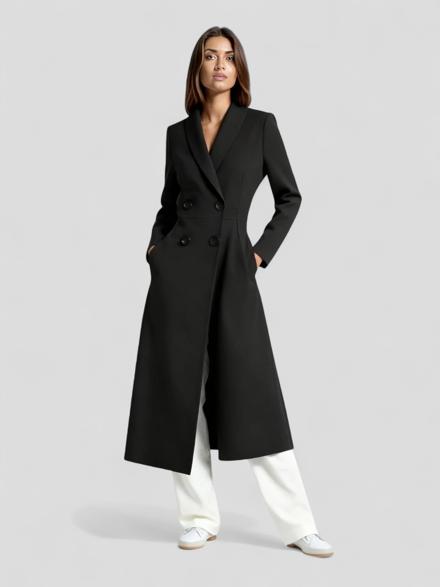 Isabella | Dames Trenchcoat | Getailleerde Elegante Jas