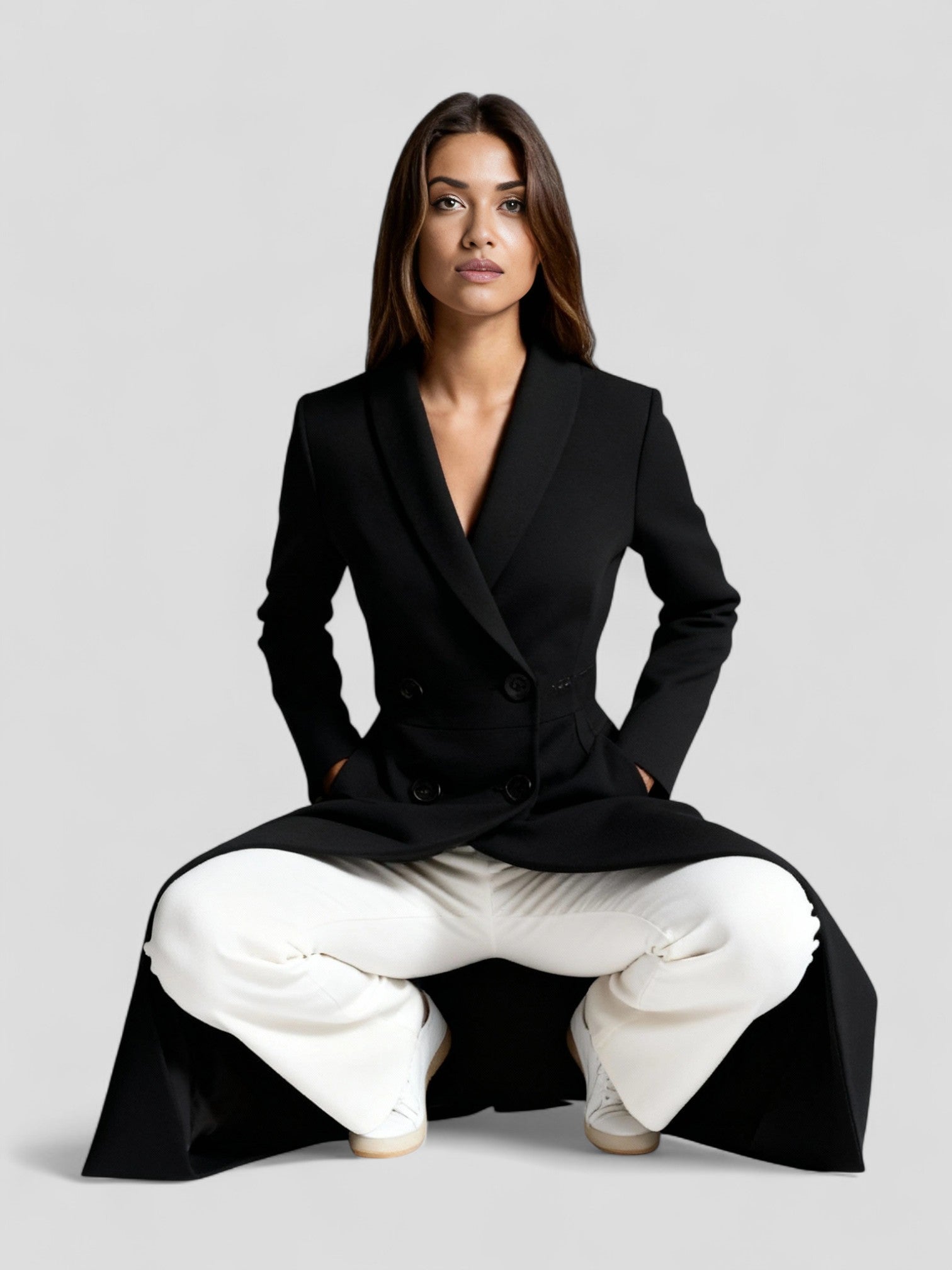 Isabella | Dames Trenchcoat | Getailleerde Elegante Jas