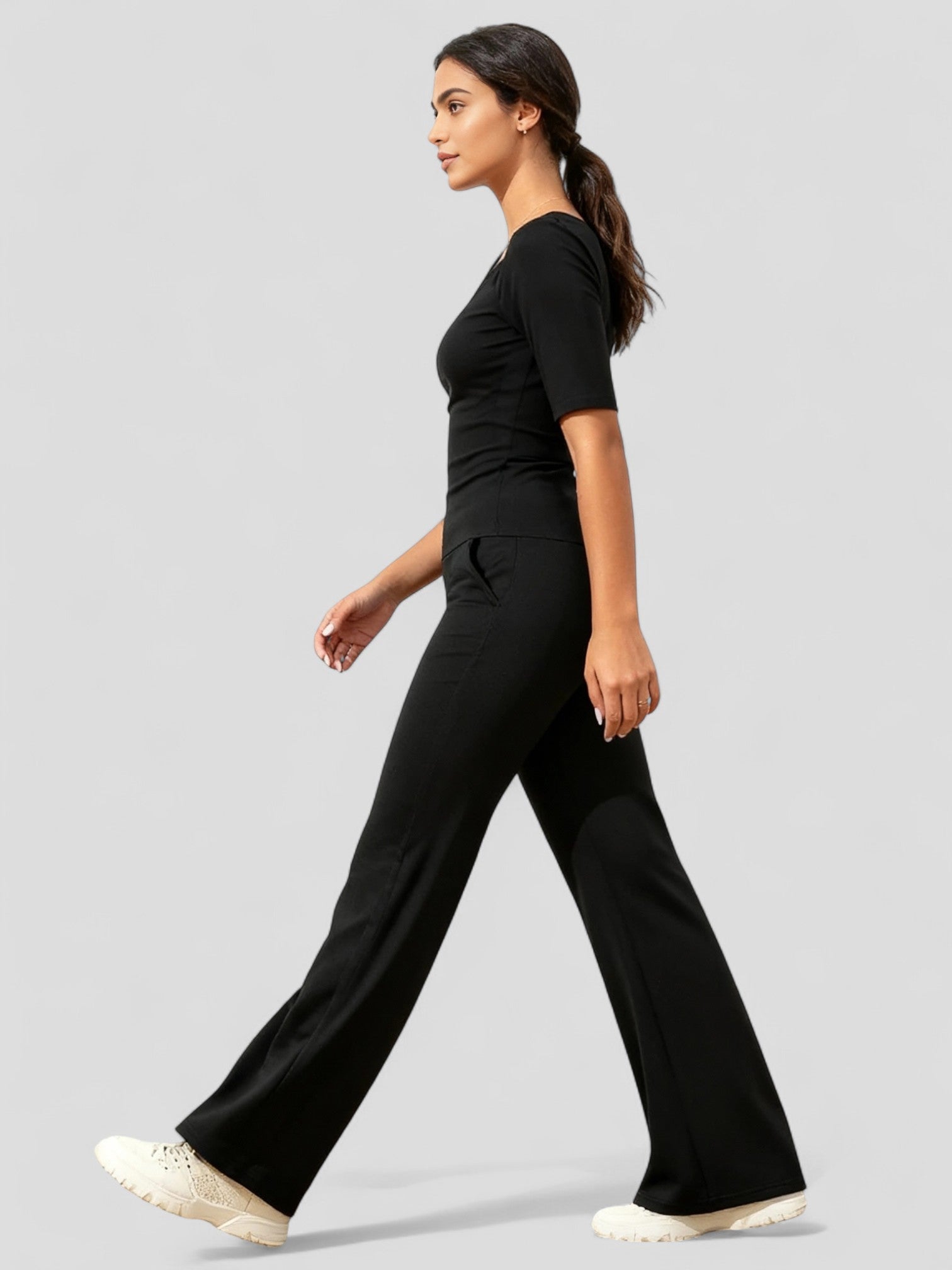 Lara | Comfortabele Dames Yogabroek | Ademend & Flexibel