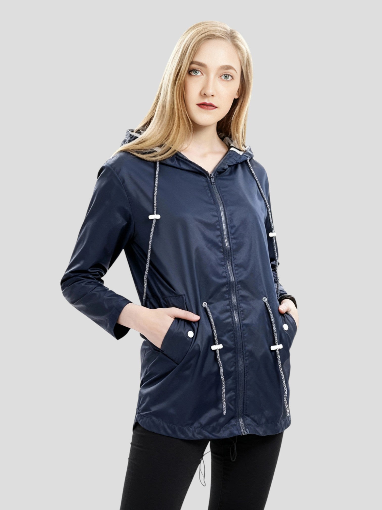 Naya | Dames Regenjas | Waterdicht, Winddicht & Ideaal voor Elk Seizoen