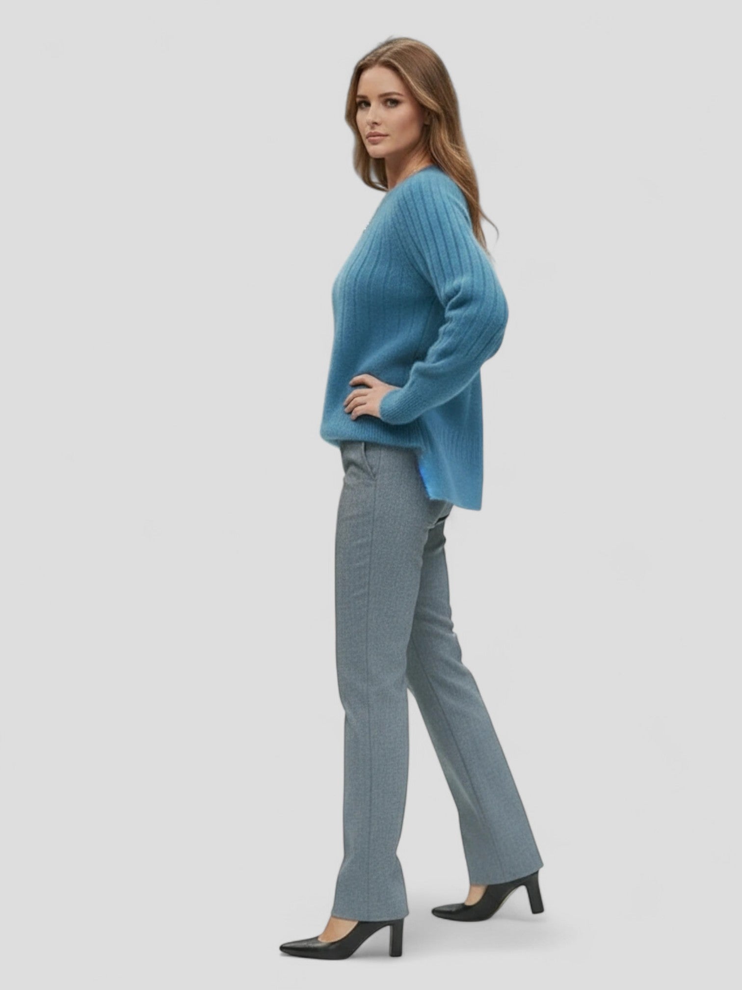 Elora | Dames Gebreide Trui | Zacht, Warm & Elegant voor de Winter