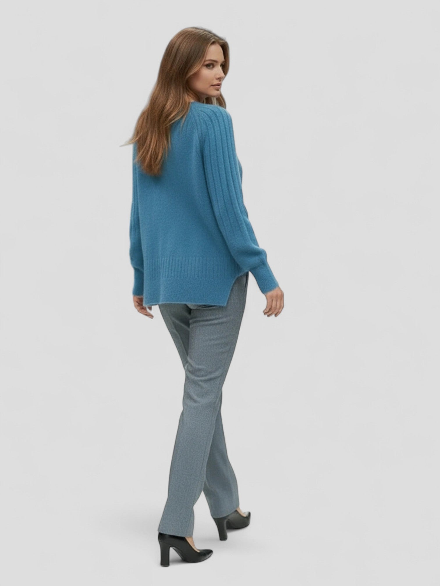 Elora | Dames Gebreide Trui | Zacht, Warm & Elegant voor de Winter