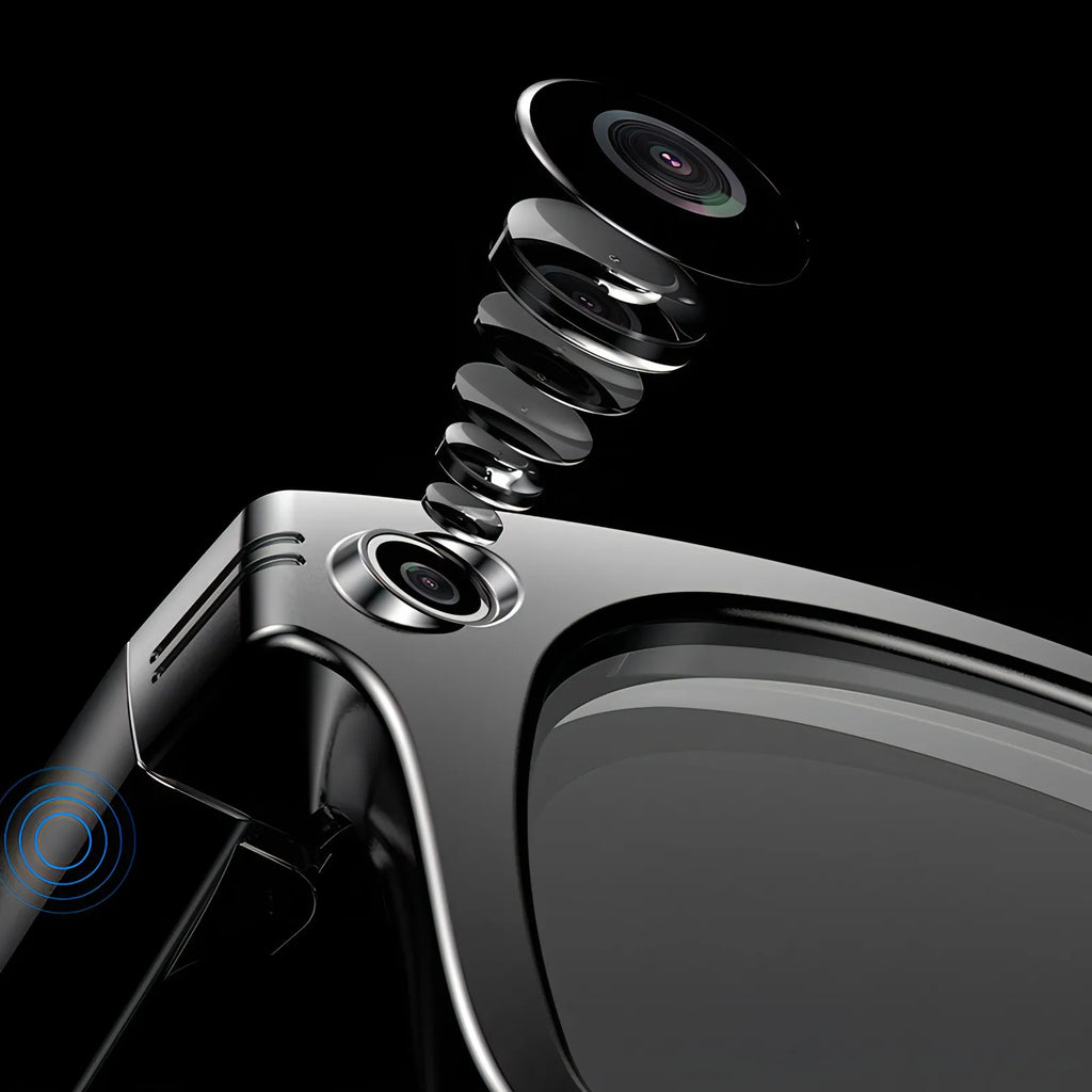 VisionX Smart Glasses – Smart Bril met Camera & AI