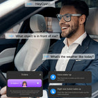 VisionX Smart Glasses – Smart Bril met Camera & AI