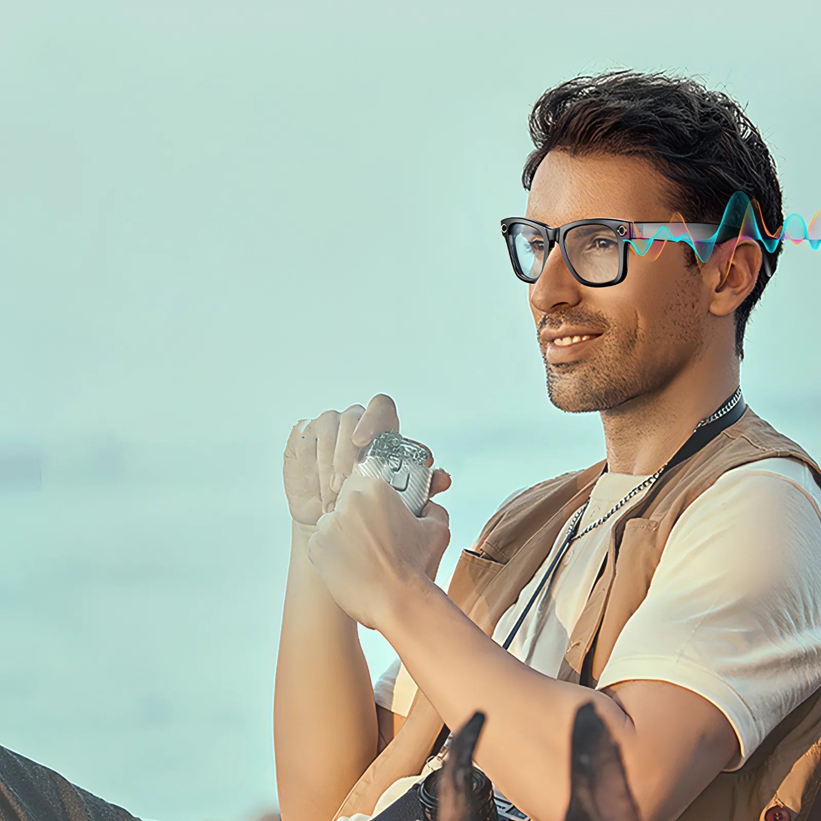VisionX Smart Glasses – Smart Bril met Camera & AI