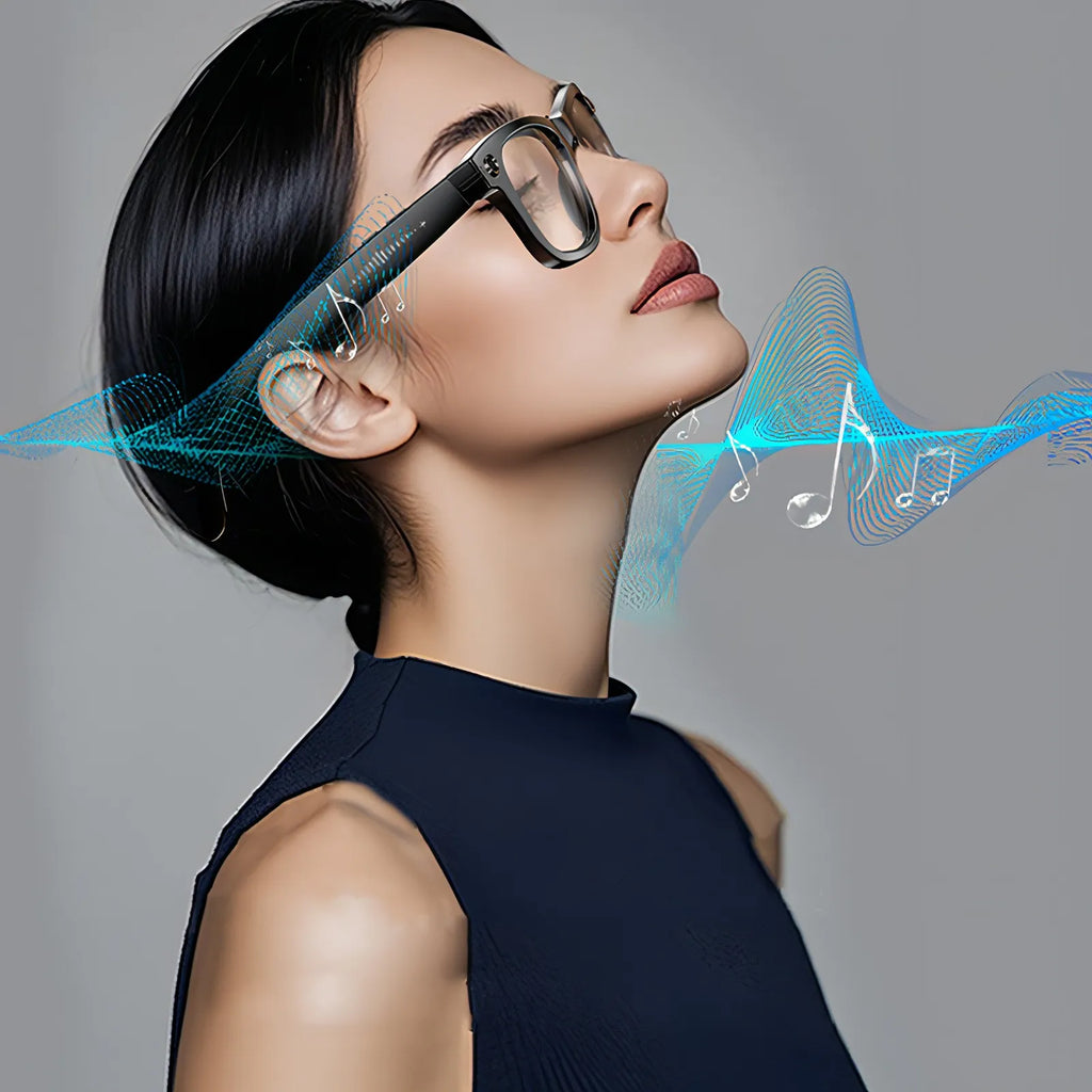 VisionX Smart Glasses – Smart Bril met Camera & AI