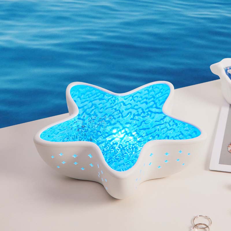 Zeester Oceaanprojectorlamp – 7 Kleuren Aurora & Rustgevende Waterrimpels!