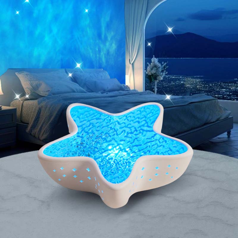 Zeester Oceaanprojectorlamp – 7 Kleuren Aurora & Rustgevende Waterrimpels!